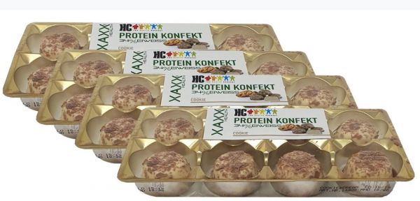 HC Protein Konfekt Cookies & Cream 4er Vorteilspreis