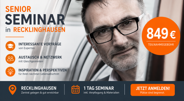 1 Tag- Senior Partner Training am 12 Juli 2026 in Recklinghausen