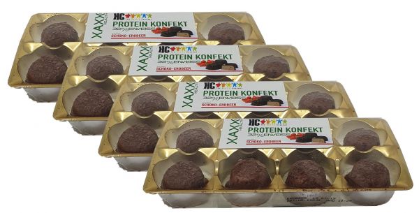 HC Protein Konfekt Schoko -Erbeer 4er Vorteilspreis