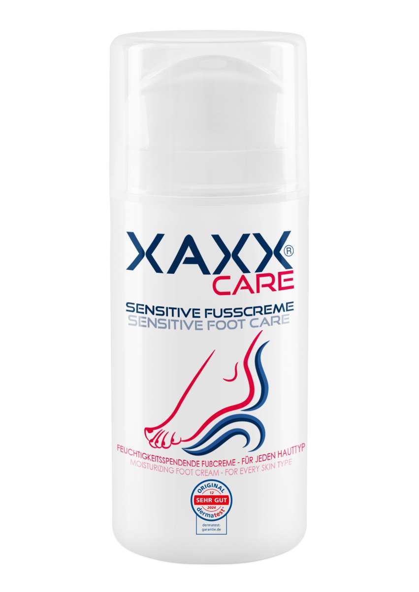 Sensitive Fusscreme 100ml NEU 2025 | Frei l | XAXX Care | XAXX  HC-Bodycontrol