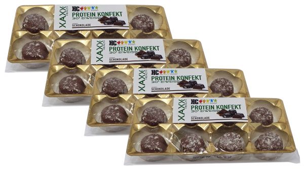 HC Protein Konfekt Schoko 4er Vorteilspreis